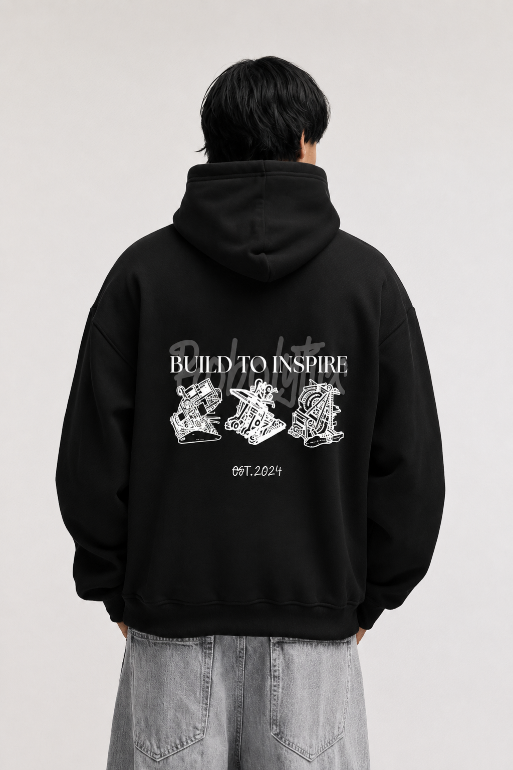 Build to Inspire Hoodie (Black)